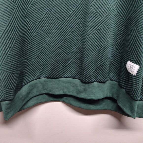 Jmierr Pullover Sweater Men Size 2XL Green Textured Casual Fall Winter - Picture 4 of 10